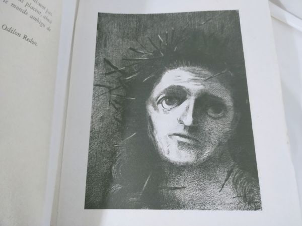 Odilon Redon / Gustave Flaubert La Tentation De Saint Antoine 1935 Signed: Binding: Disbound Signed: Yes Publisher: Les Amis d'Odilon Redon / Philippe Gonin Subject: Zoology Original/Facsimile: Original Year Printed: 1935 Language: French Illustrator: Odilon Redon Special At