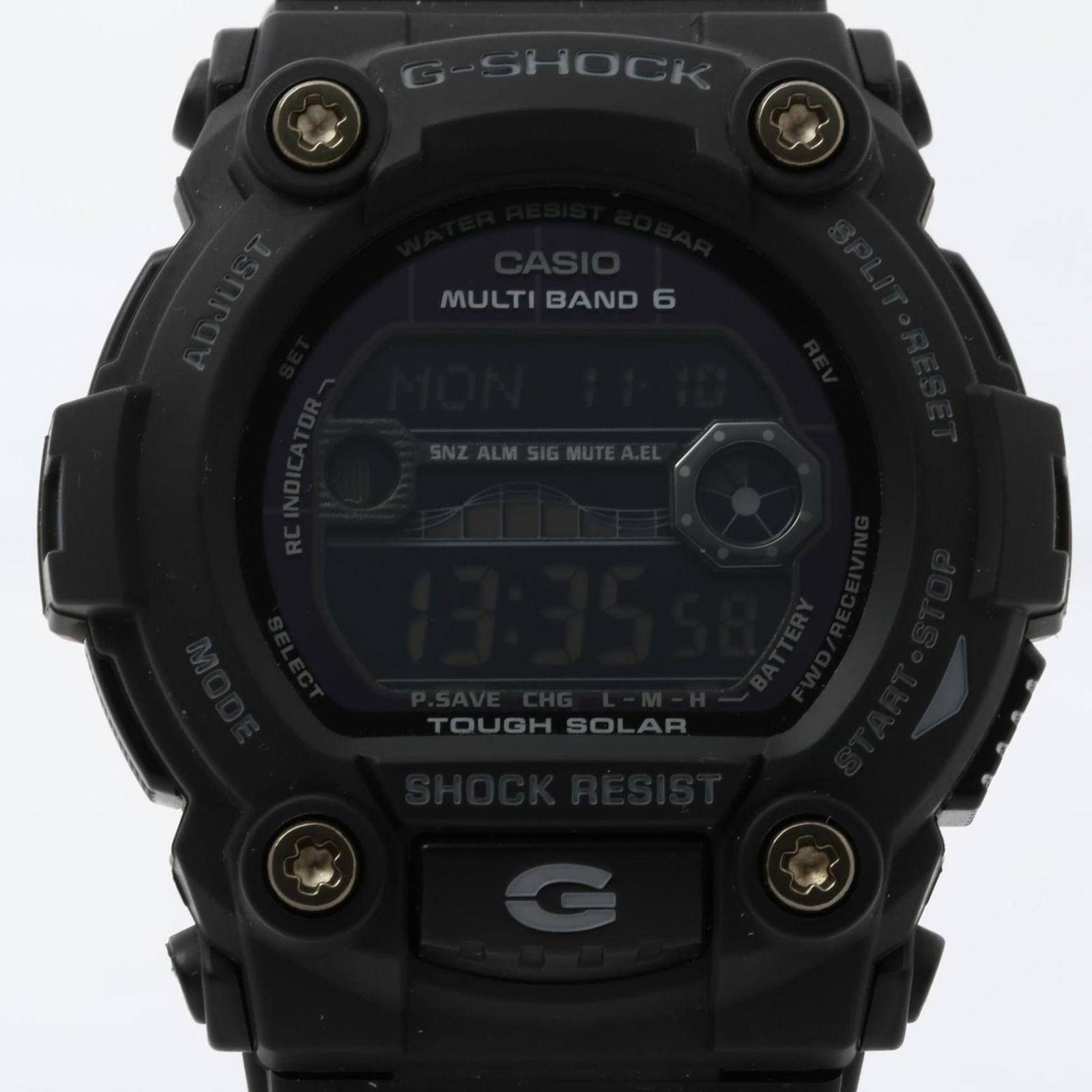 Casio Gshock Digital 7900 Series Gw7900B1Jf Men'S Digital Watch: Brand: Casio Type: Wristwatch Gender: Men Color (Dial): Black Case Diameter: 50mm / 1.97'' Wrist Size: 20cm / 7.87'' Condition: Used (very good), A few traces of usage, some scratches / dirt can be se