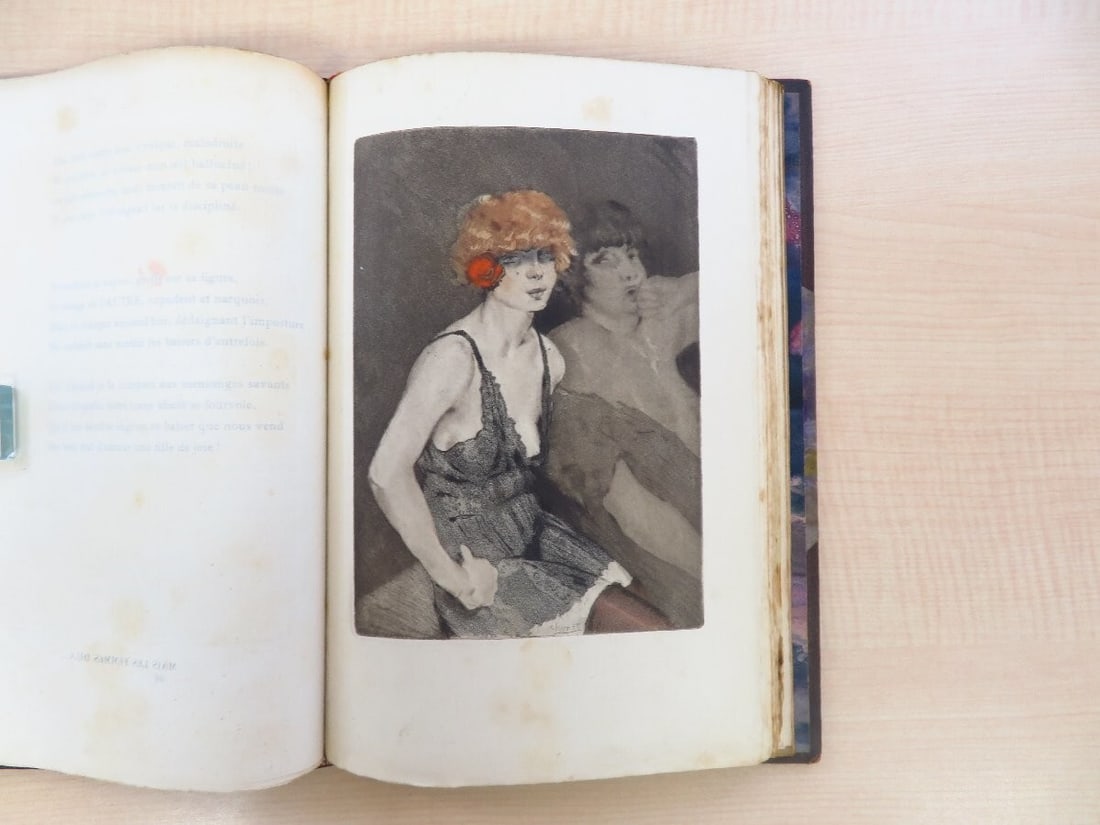 Aurele Patorni Le Fou 1921 1St Ed Limited 12 Copies Drawing By Edouard Chimot: Binding: Leather Language: French Special Attributes: 1st Edition Limited Edition Author: Aurele Patorni Region: Europe Publisher: Depens des auteurs (Paris) Topic: Art Subject: Art & Photography Orig