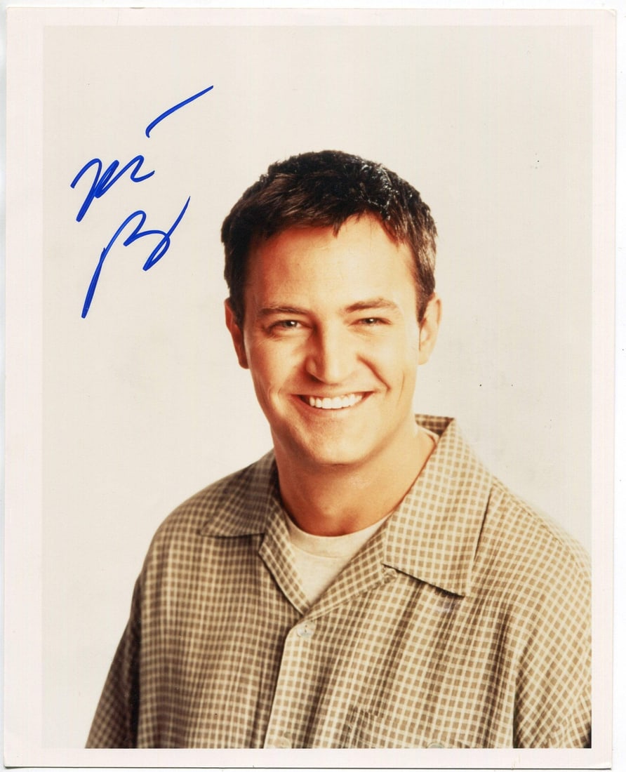 Matthew Perry Autographed 8X10 Photo (1 of 1)