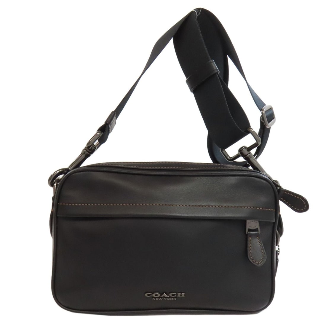 Coach F39946 Long Shoulder Shoulder Bag Leather: Brand: COACH Style: Shoulder Bag Exterior Material: Leather Color: black Type: Shoulder Bag Exterior Color: black Product Disclaimer: Pre-owned unless stated. Expect minor wear consistent with use. Si