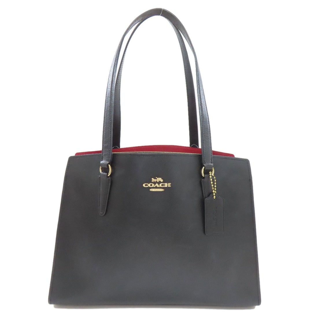 Coach C4078 Tatam Carryall Tote Bag Calf: Brand: COACH Style: Tote Bag Exterior Material: Calf Exterior Color: black Type: Tote Bag Product Disclaimer: Pre-owned unless stated. Expect minor wear consistent with use. Sizing may vary. Each item