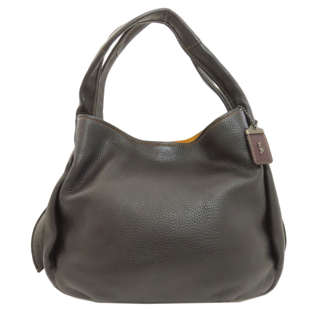 Coach 87363 Bandit Hobo Tote Bag Leather: Brand: COACH Style: Tote Bag Exterior Material: Leather Exterior Color: black Type: Tote Bag Product Disclaimer: Pre-owned unless stated. Expect minor wear consistent with use. Sizing may vary. Each i