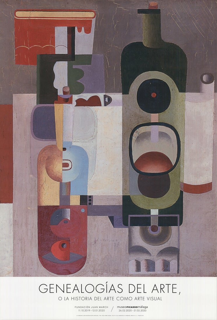 Le Corbusier Deux Bouteilles " Offset Lithograph Modernism Gre (1 of 7)