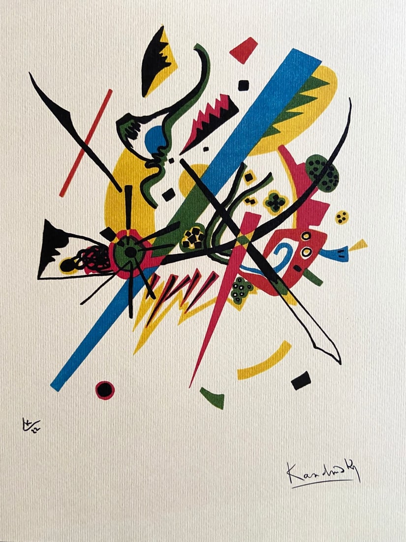 Wassily Kandinsky Lithograph Mourlot - Paul Klee Piet Mondrian Josef Albers (1 of 7)