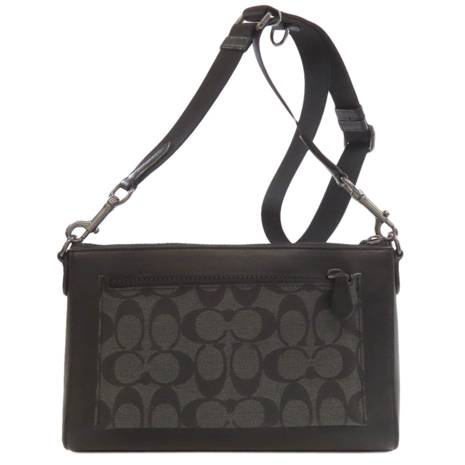 Coach C5598 Holden Crossbody Signature Shoulder Bag In Leather: Brand: Coach Type: Shoulder Bag Material: Leather Color: Black Closure: Zipper Gender: Women Size (Hxwxd): 16cm x 25cm x 4cm / 6.29'' x 9.84'' x 1.57'' Strap Length: 100cm - 129cm / 39.36'' - 50.78''