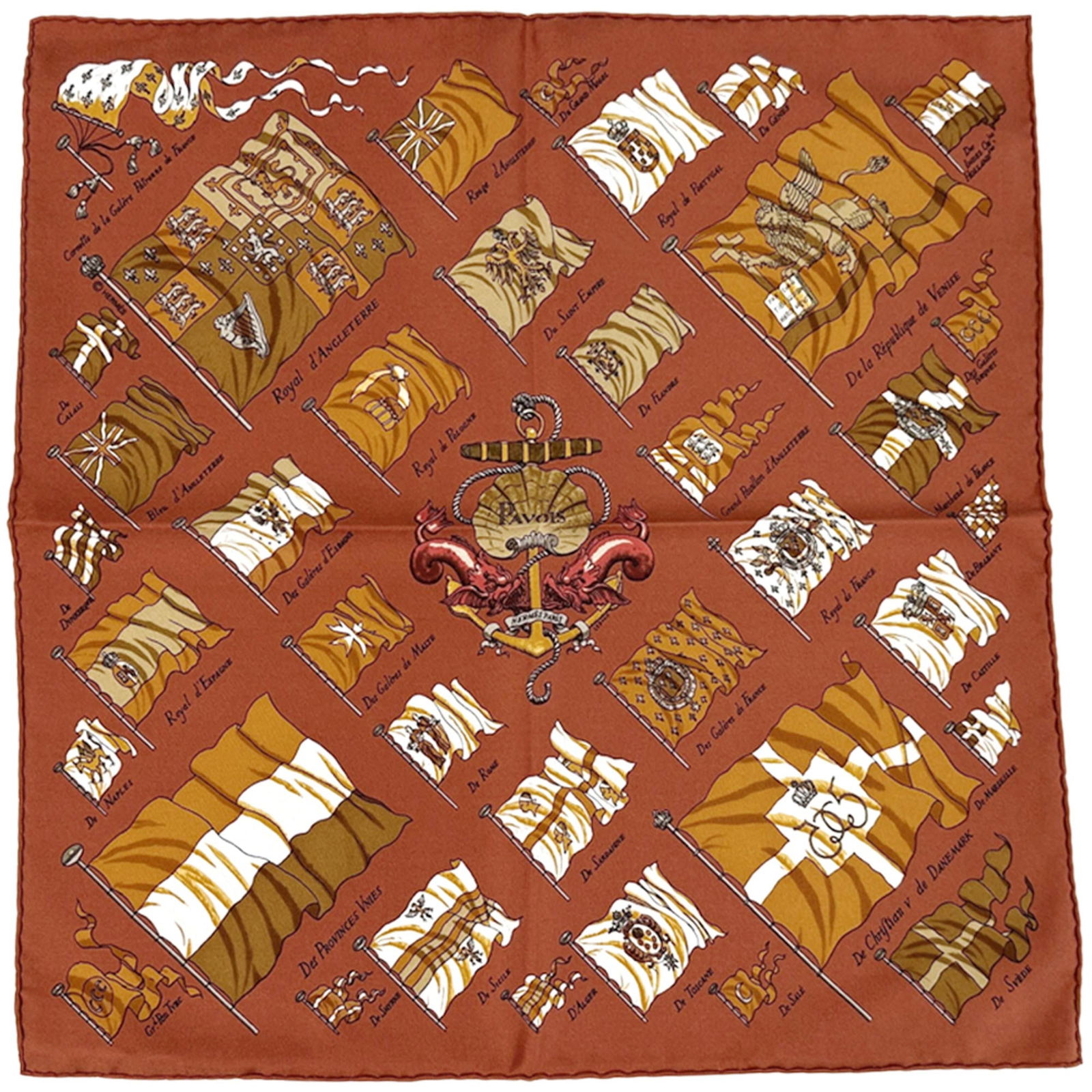 Herms Hermes Carr 40 Scarf (1 of 8)