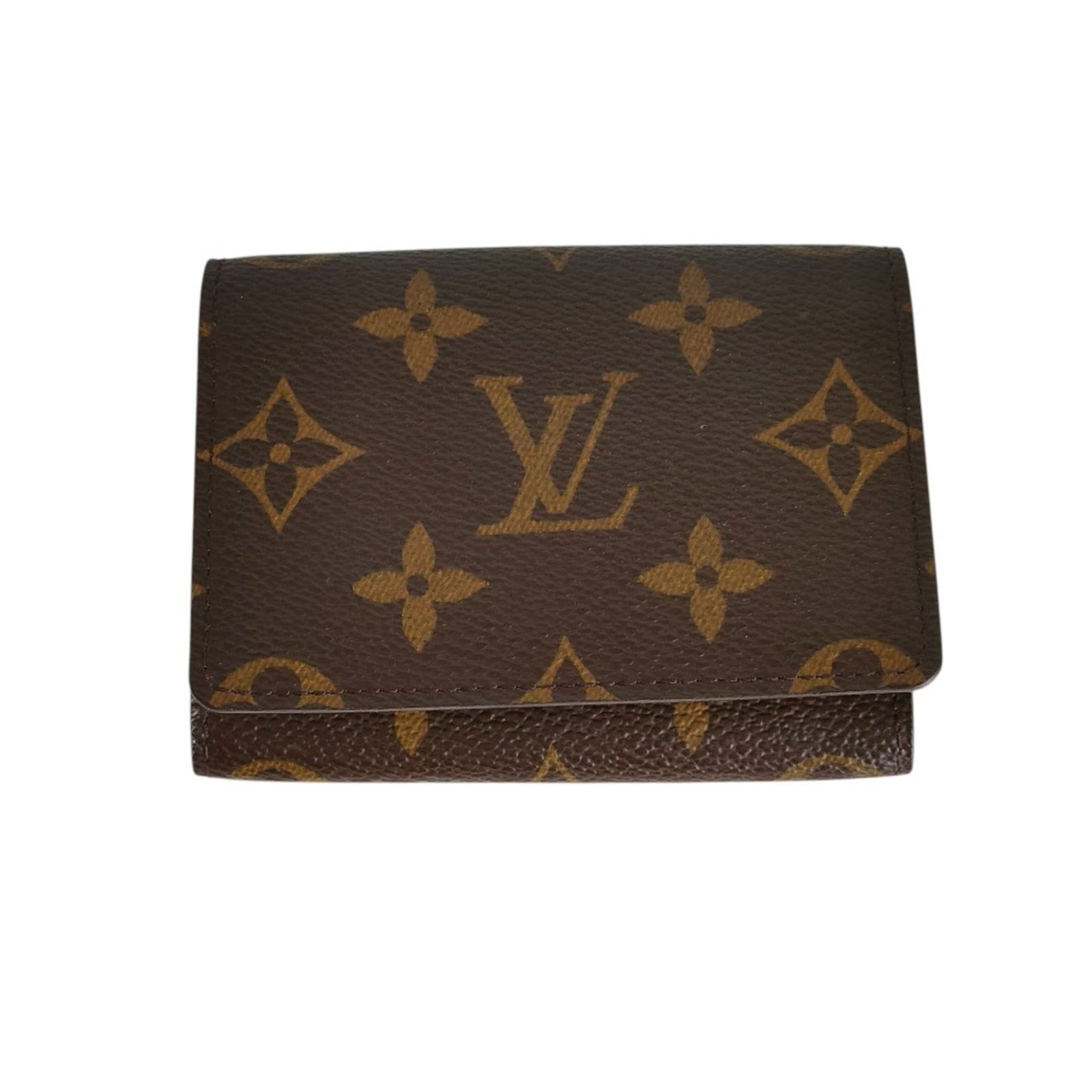 Louis Vuitton Envelope Carte De Visite Monogram Business Card Case M62920 Brown (1 of 9)