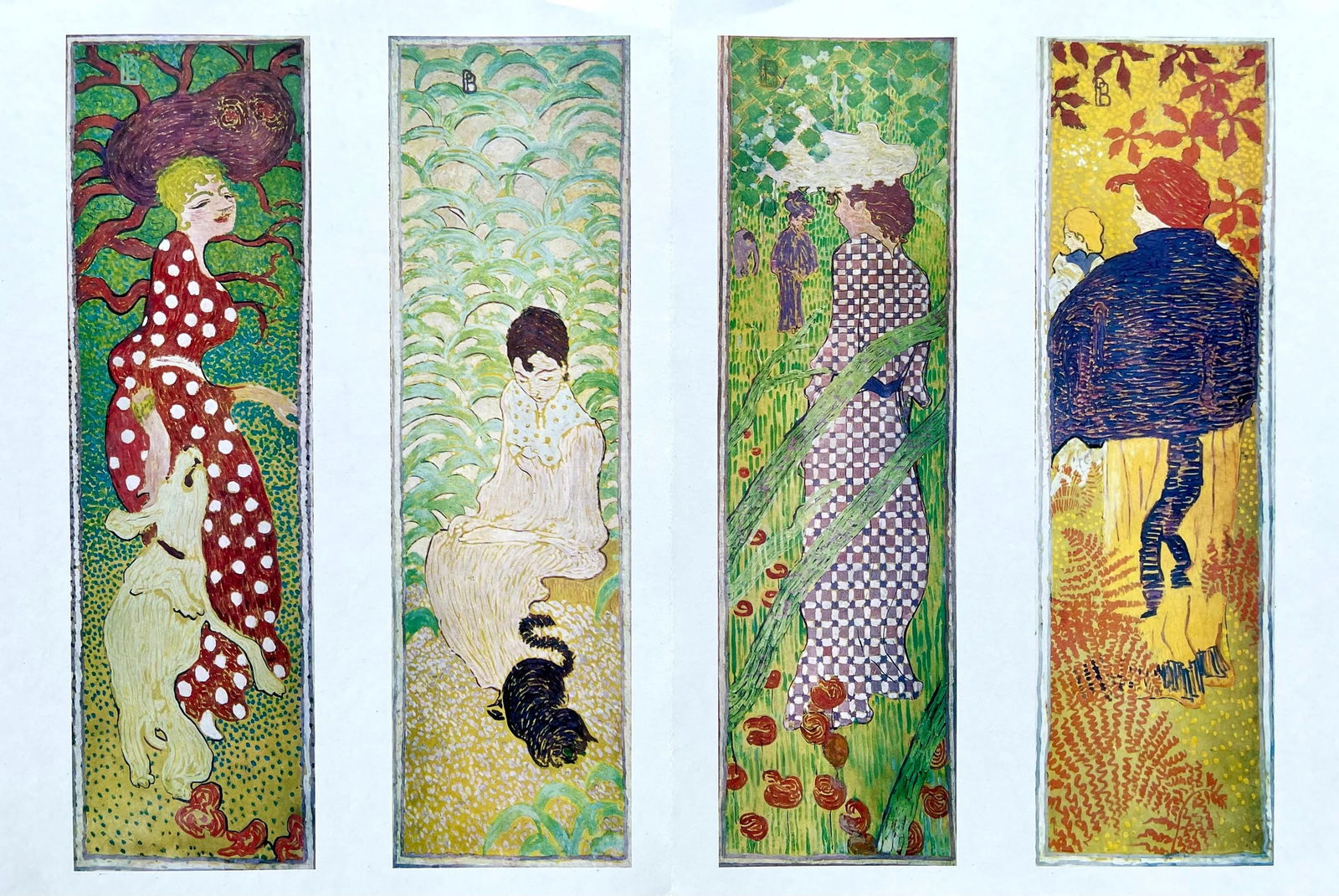 Pierre Bonnard, Composition, Derrire le miroir, Lithograph: Pierre Bonnard, Composition, Derrire le miroir, Lithograph Lithograph on vlin paper titled 'Composition, Derrire le miroir' by Pierre Bonnard, with a paper size of 15 x 22 inches and in excellent cond