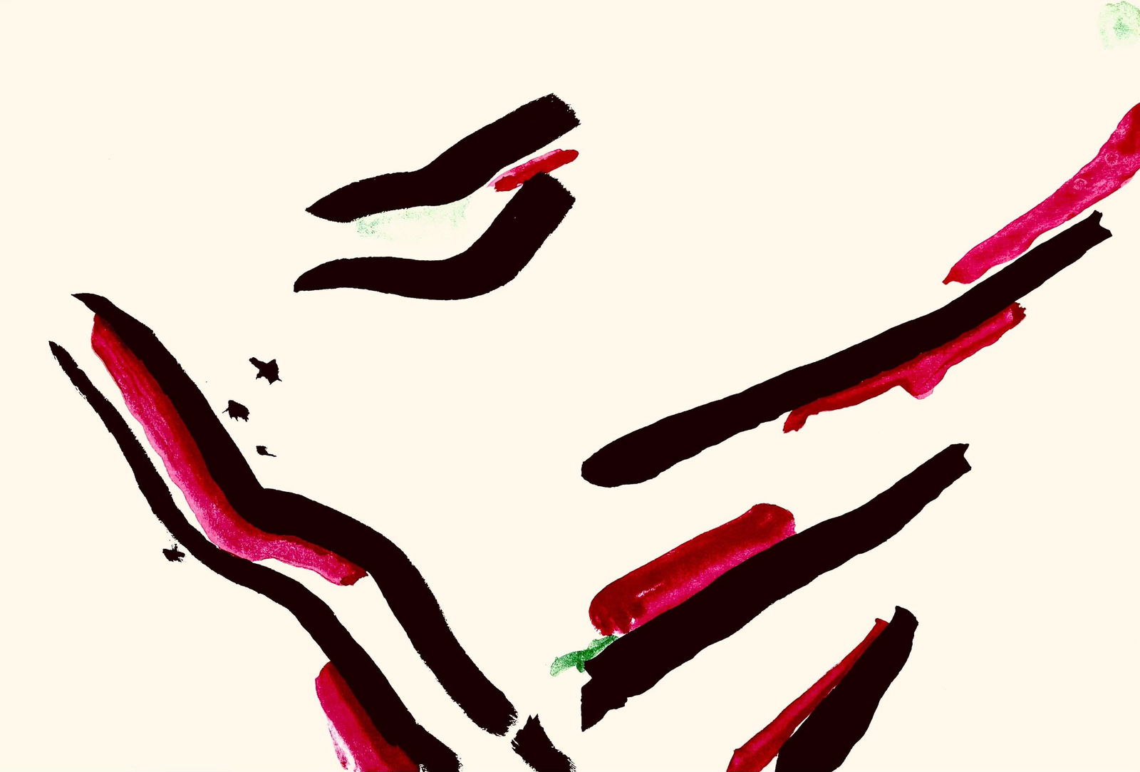 Pierre Tal-Coat, Composition, Derrire le miroir, Lithograph (1 of 6)