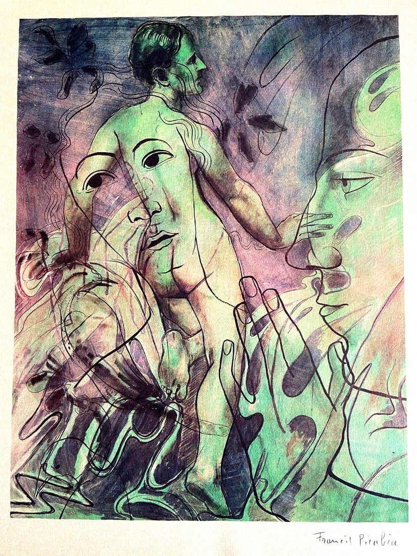 Francis Picabia Lithograph Guggenheim 1971 (1 of 7)