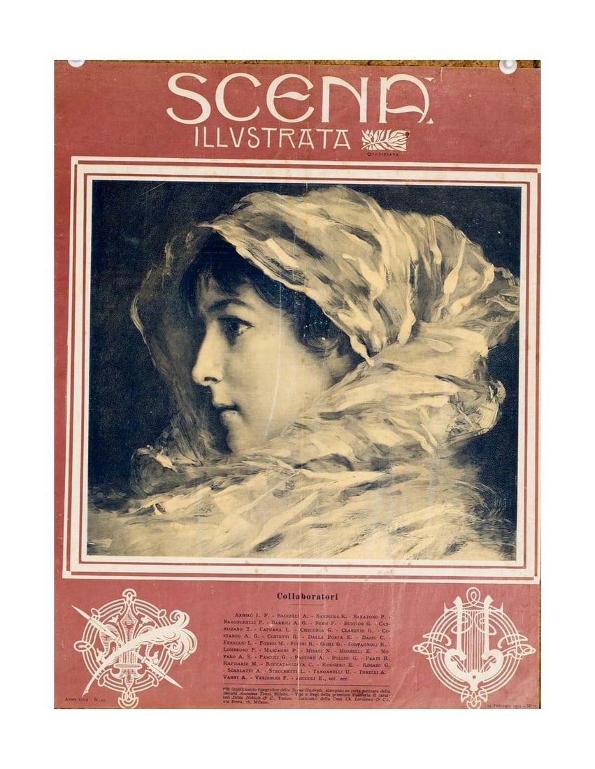 Scena Illustrata Arts Literature Music Theatre Chaperonne 1932 (1 of 1)