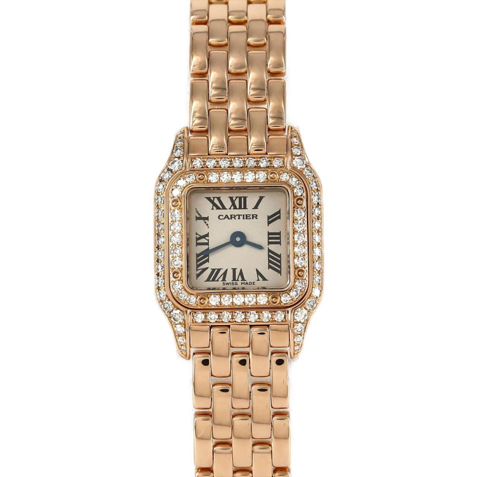 Cartier Mini Panthre PG 2D WF3260F1 PG/RG Quartz Watch (1 of 7)