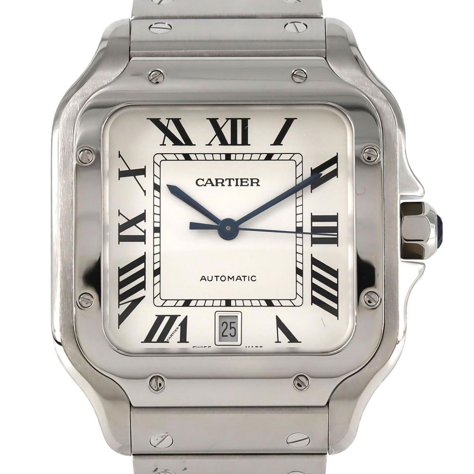 Cartier Santos de LM WSSA0009 Stainless Steel Automatic Watch (1 of 7)