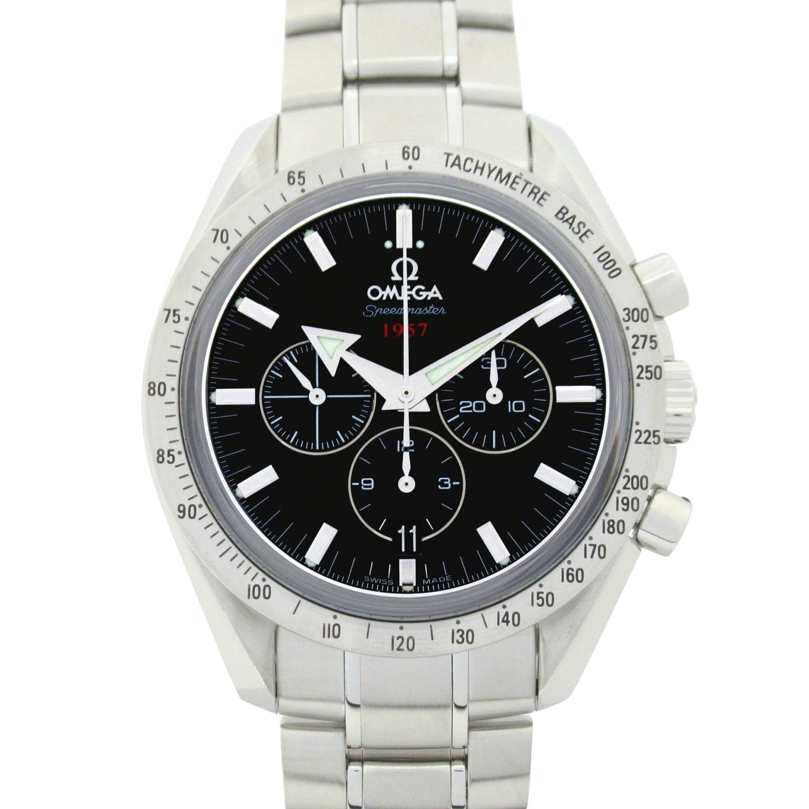 OMEGA Speedmaster Broad Arrow Stainless Steel Men's Watch (1 of 20)