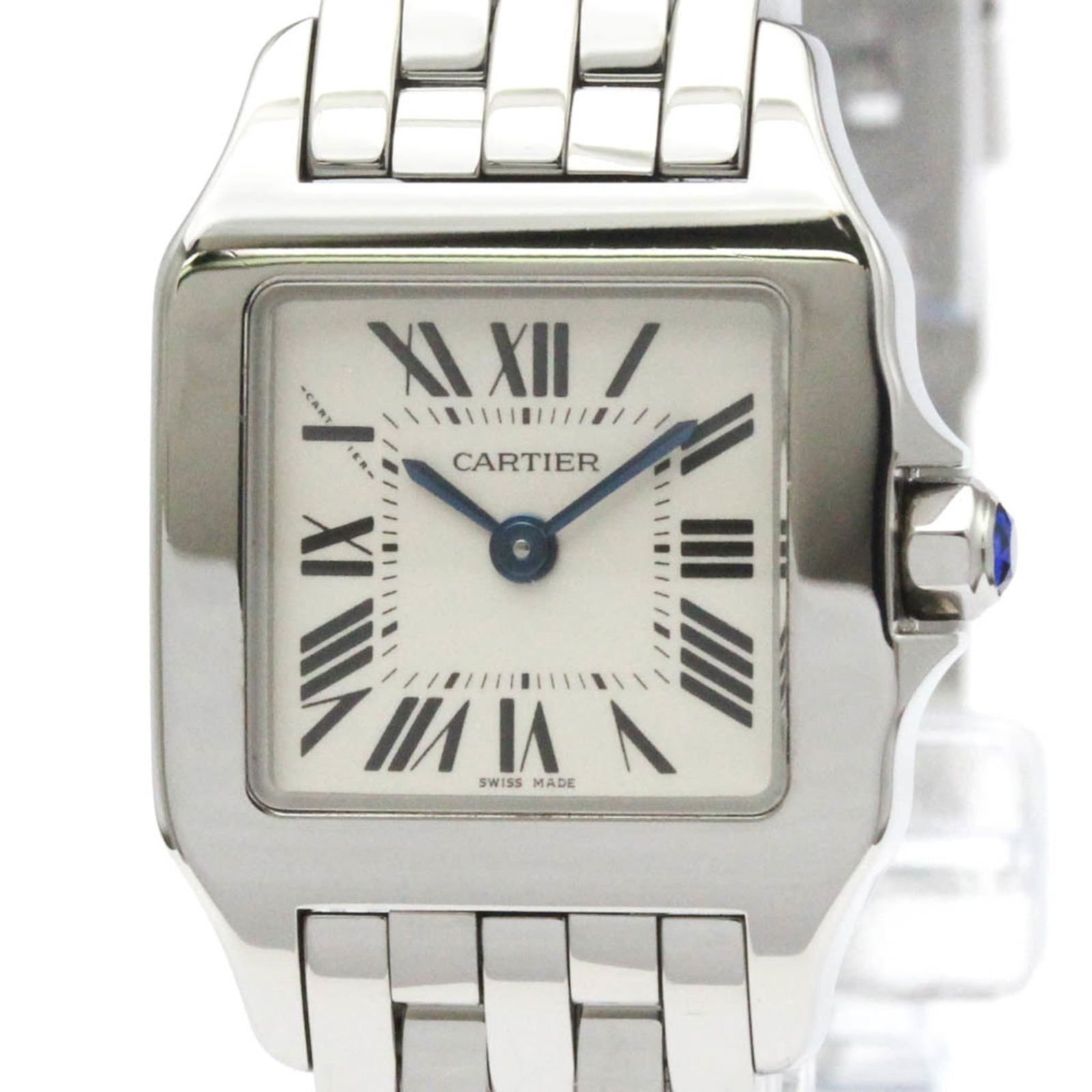 CARTIER Santos Demoiselle Steel Quartz (1 of 8)