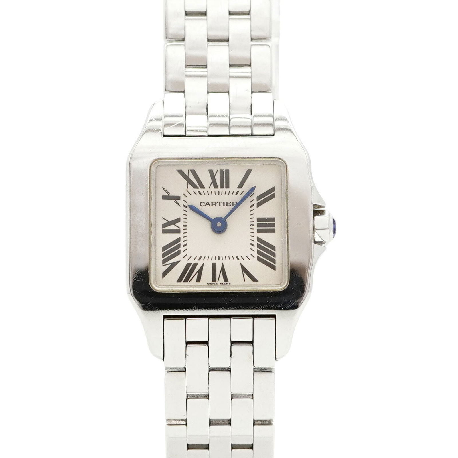Cartier Santos de SM W25064Z5 Ivory Dial (1 of 12)