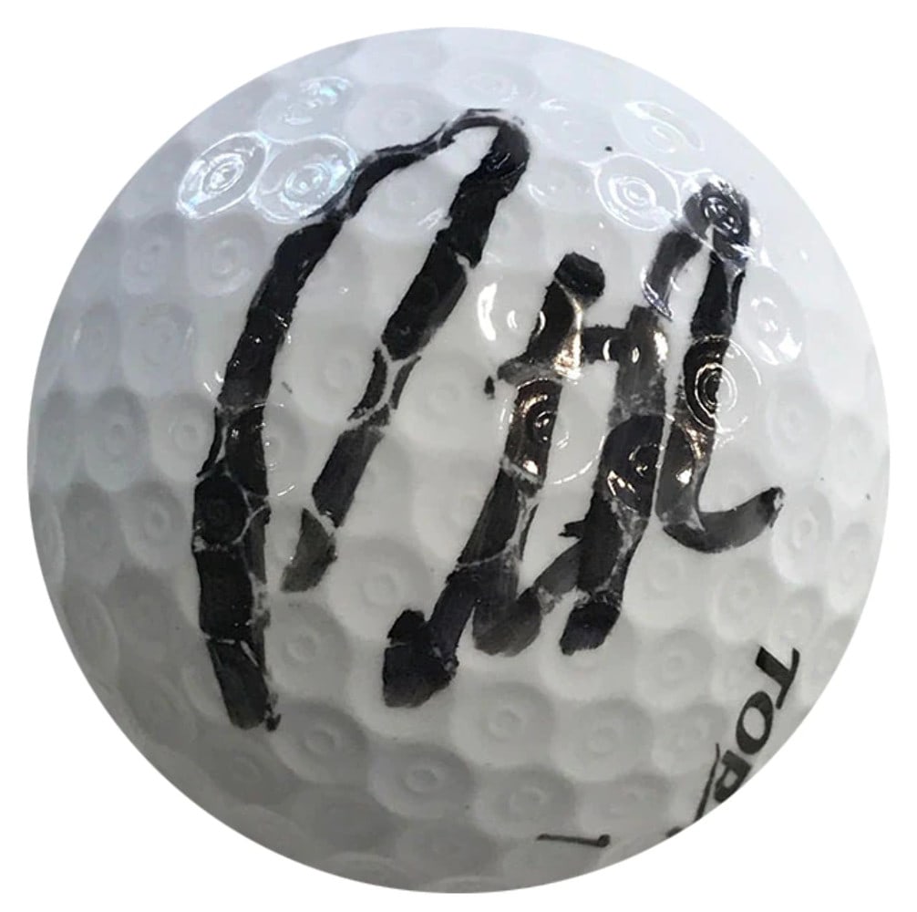 Patrick Reed Autographed Top Flite 1 Golf Ball (1 of 1)
