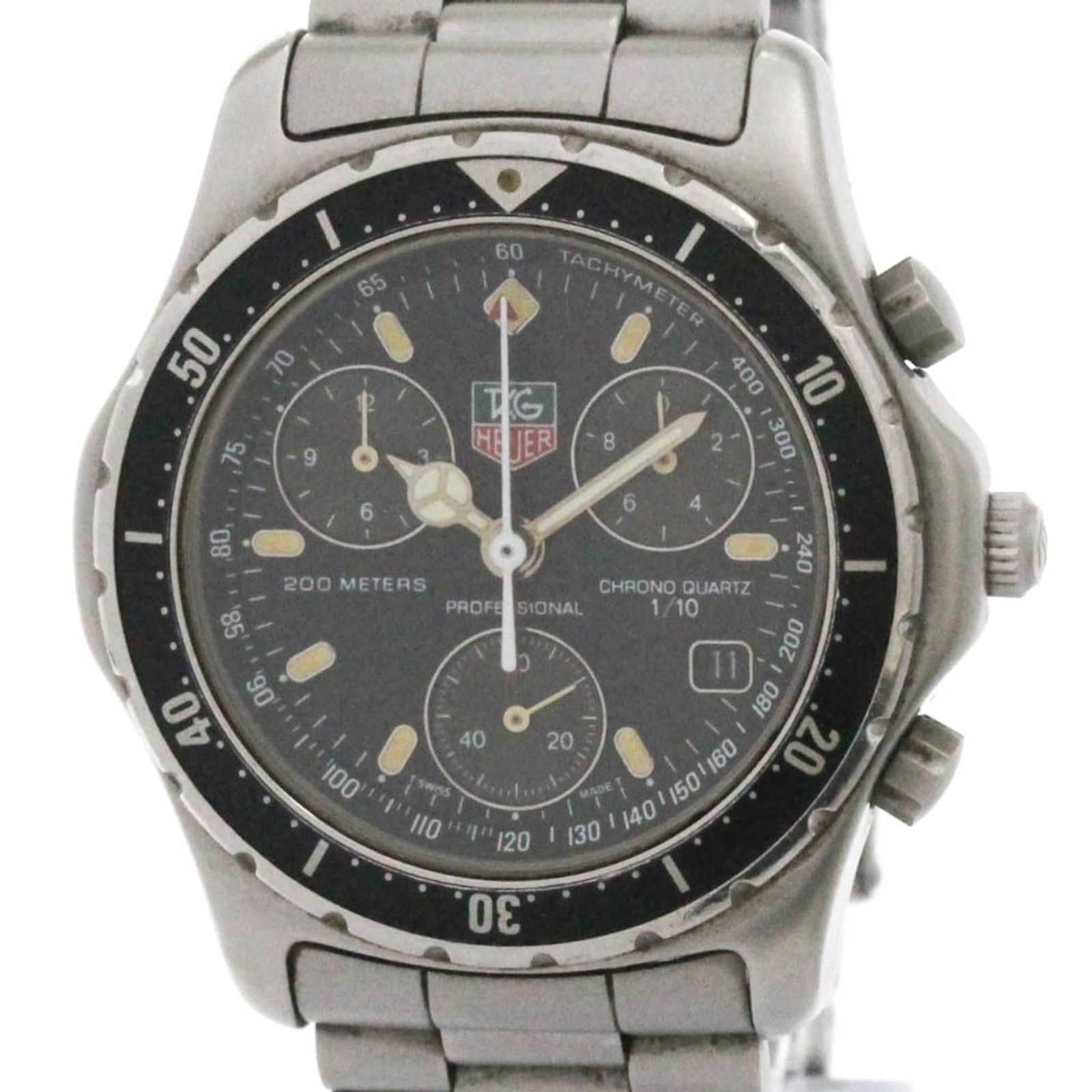 TAG HEUER Professional Chronograph Steel Quartz (1 of 8)