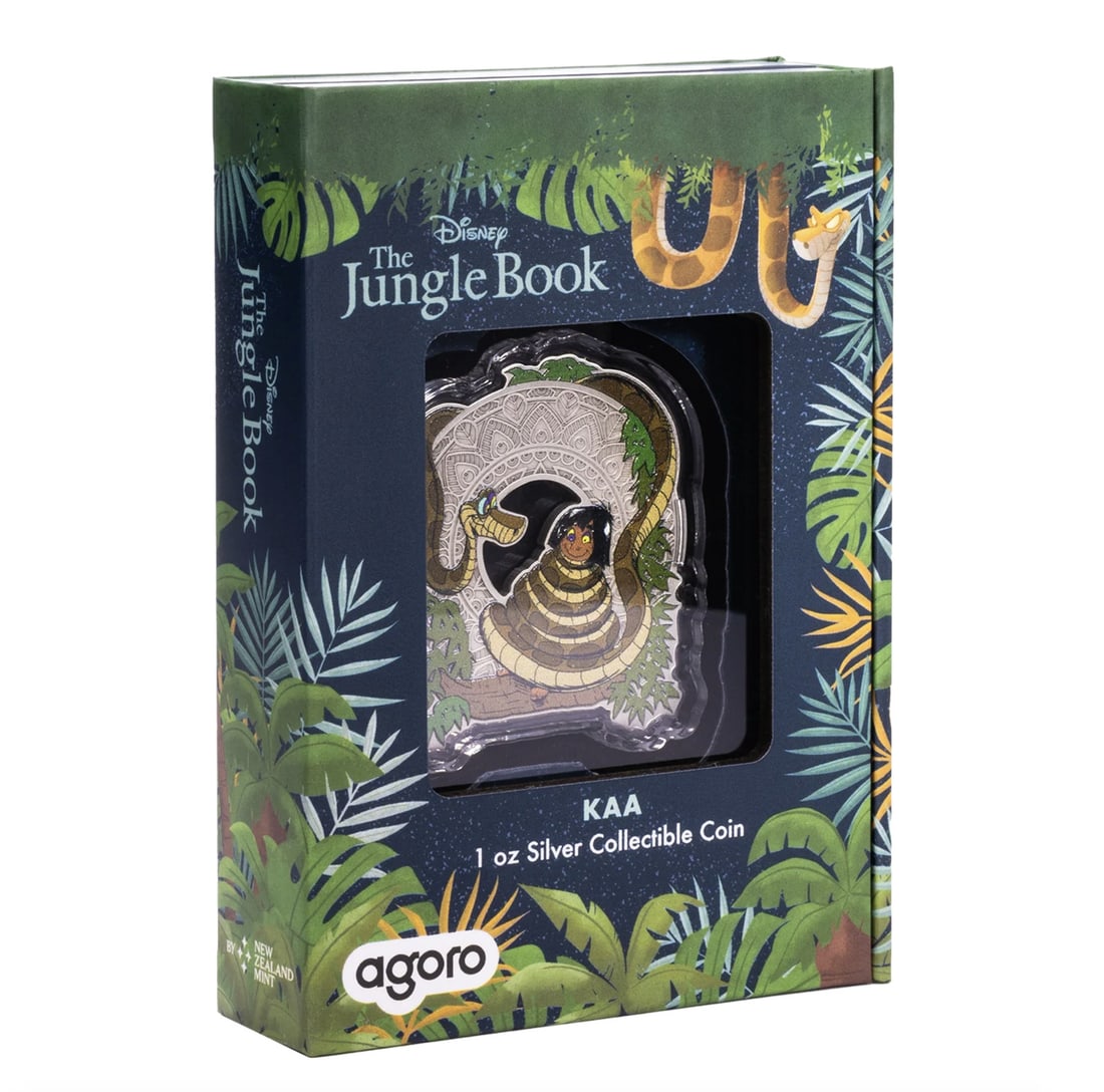 Niue: 2025 Jungle Book Kaa $2 Silver (Lunar - Year of the Snake, Box & COA) - 3