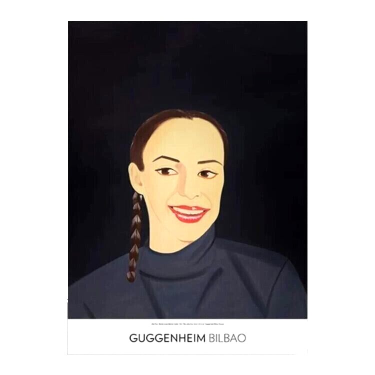 Alex Katz Spain Exhibition Poster "BELINDA SMILES, 1993" 50cm x 70cm (1 of 1)