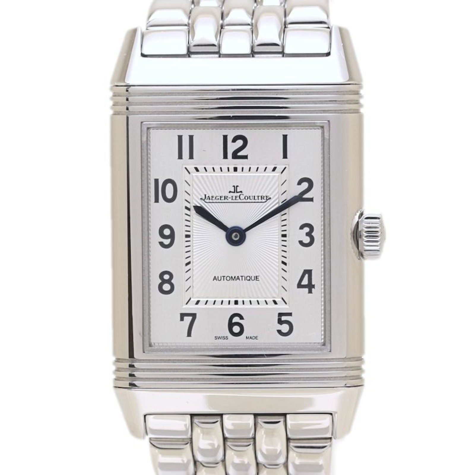 JAEGER-LECOULTRE Reverso Classic Medium Duet Q2578120 212.8.76 Boys' Watch Stainless Steel 40211 (1 of 10)