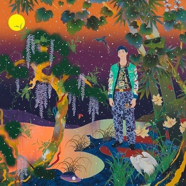 TOMOKAZU MATSUYAMA - River To The Bank Limited Edition 100 Art Print with COA: TOMOKAZU MATSUYAMA - River To The Bank Limited Edition 100 Art Print with COA TOMOKAZU MATSUYAMA's 'River To The Bank' is a limited edition art print produced in 2021, signed and featuring a