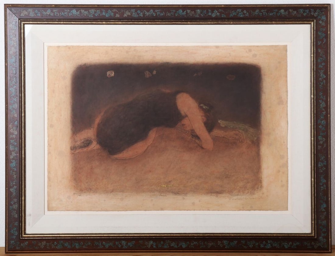 Roy Fairchild - Laura Original Lithograph Print Signed Well Framed ED45 (1 of 9)