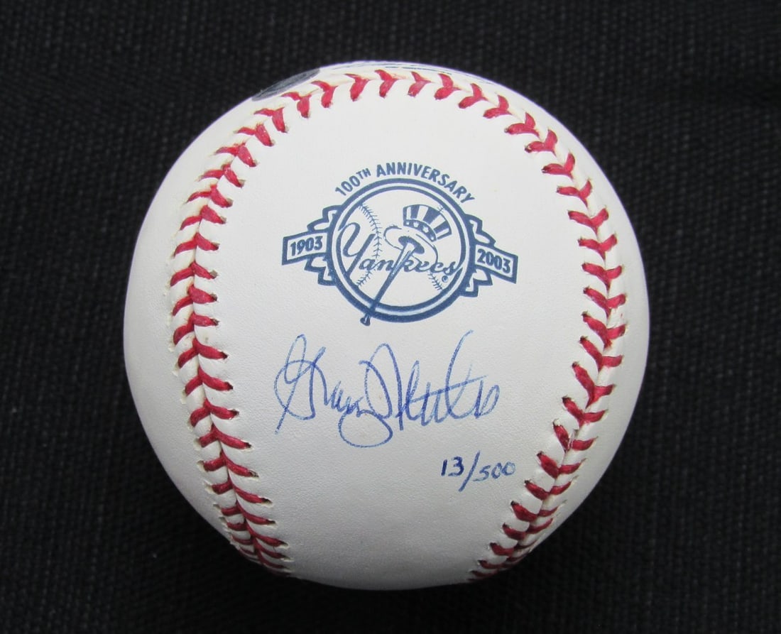 Graig Nettles Signed/Auto Yankees 100th OML Baseball STEINER Inscr 187131 (1 of 2)