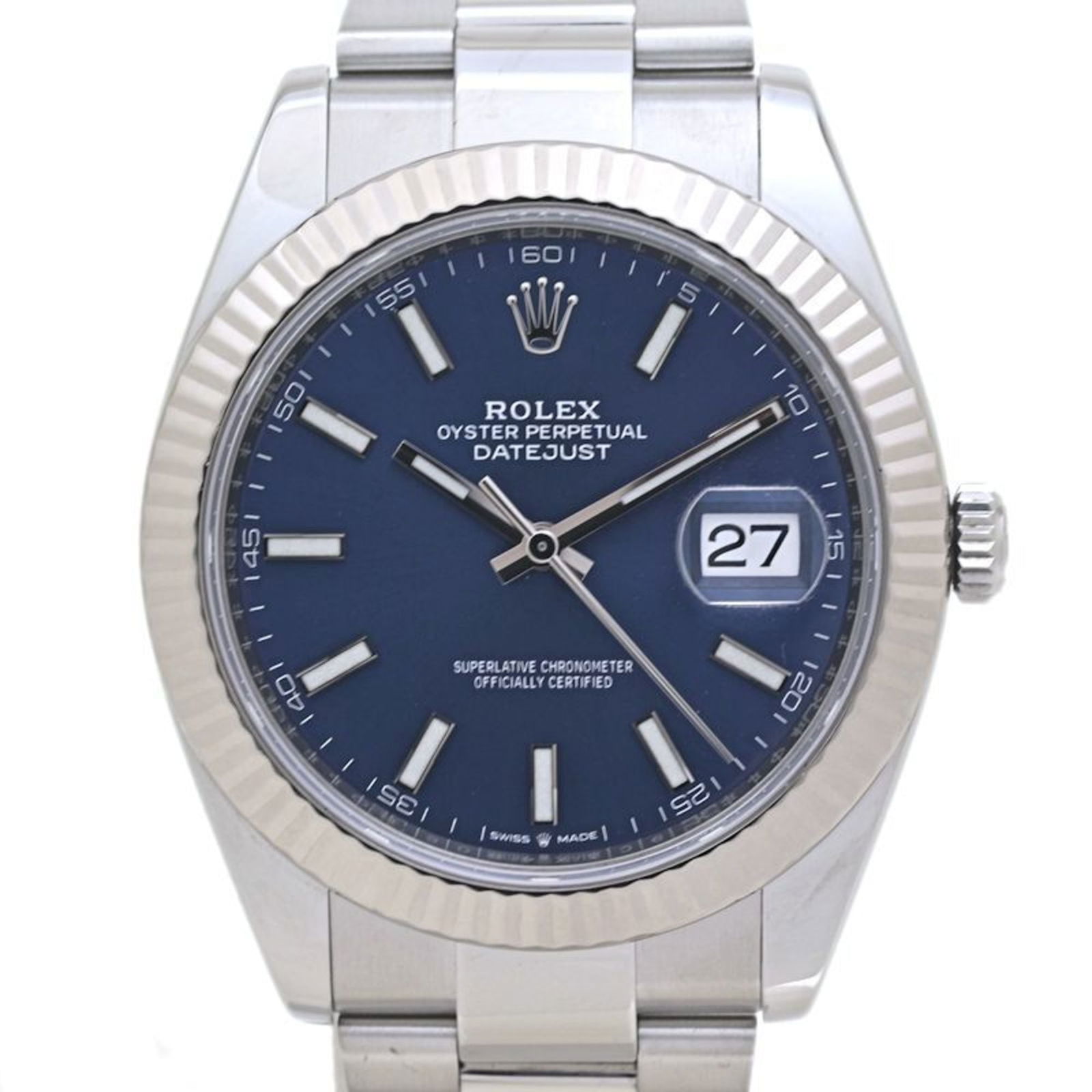 ROLEX Rolex Datejust 41 Bright Blue 126334 (1 of 10)