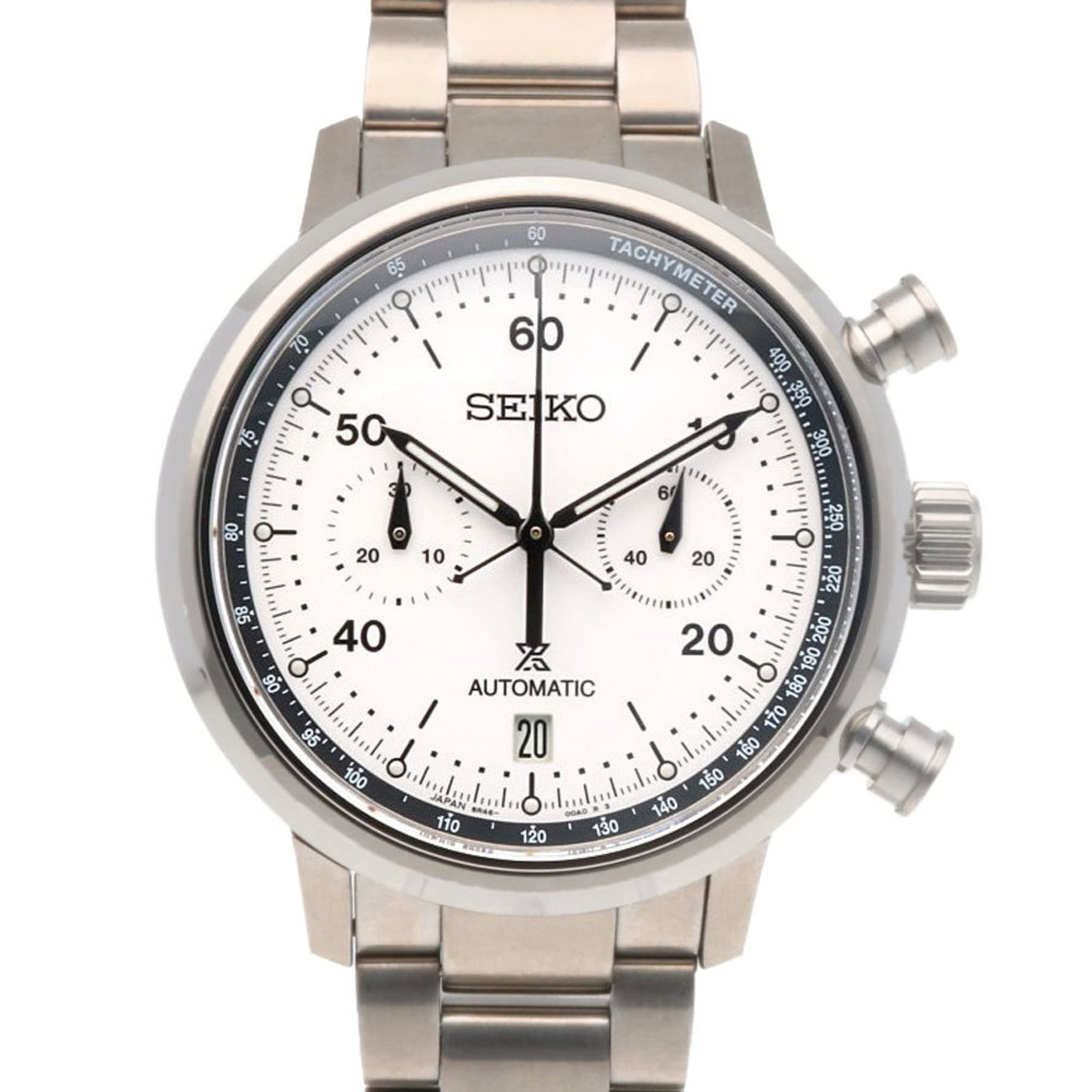 Seiko Prospex Men's Automatic Stainless Steel Watch SBEC007: Seiko Prospex Men's Automatic Stainless Steel Watch SBEC007 Seiko Prospex men's automatic wristwatch SBEC007, used but in very good condition, with a stainless steel case and band, 42mm diameter. Item