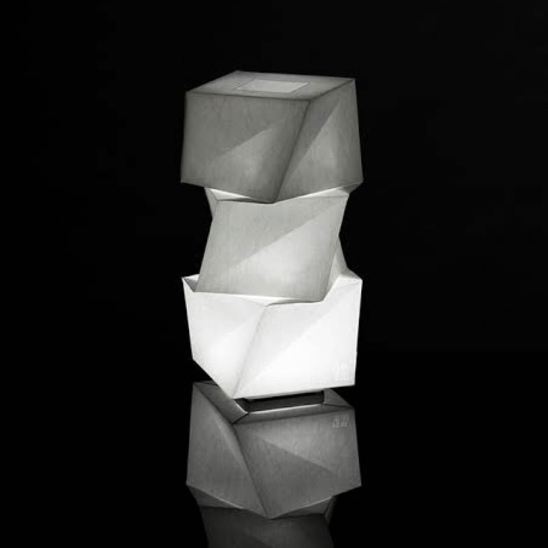 Issey Miyake x Artemide "Mogura Mini IN-EI" Lamp - good (1 of 9)