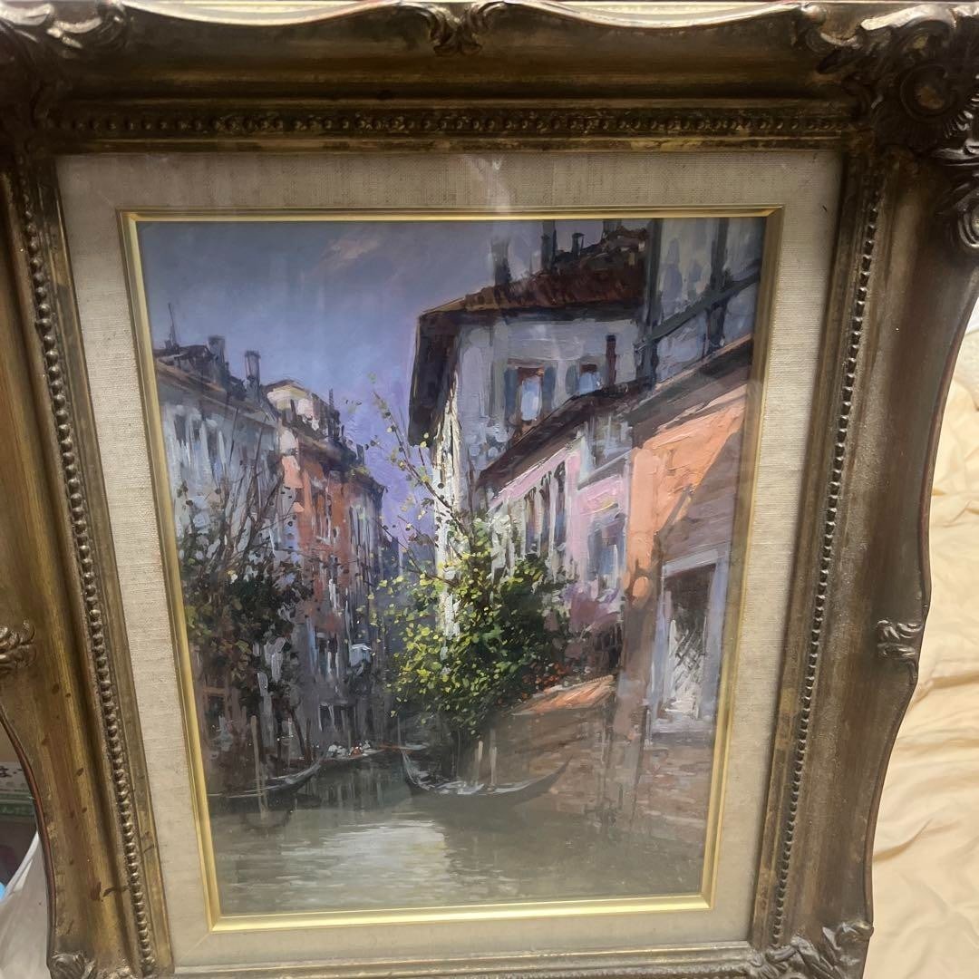 Claudio Simonetti Original Oil Painting Venice Canal F4 Signed Italian Artist (1 of 12)