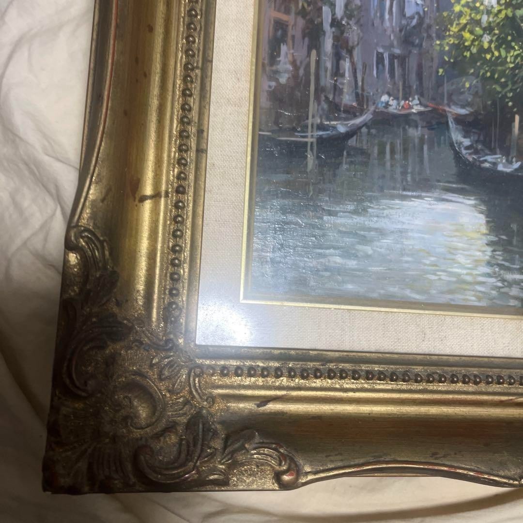 Claudio Simonetti Original Oil Painting Venice Canal F4 Signed Italian Artist - 4