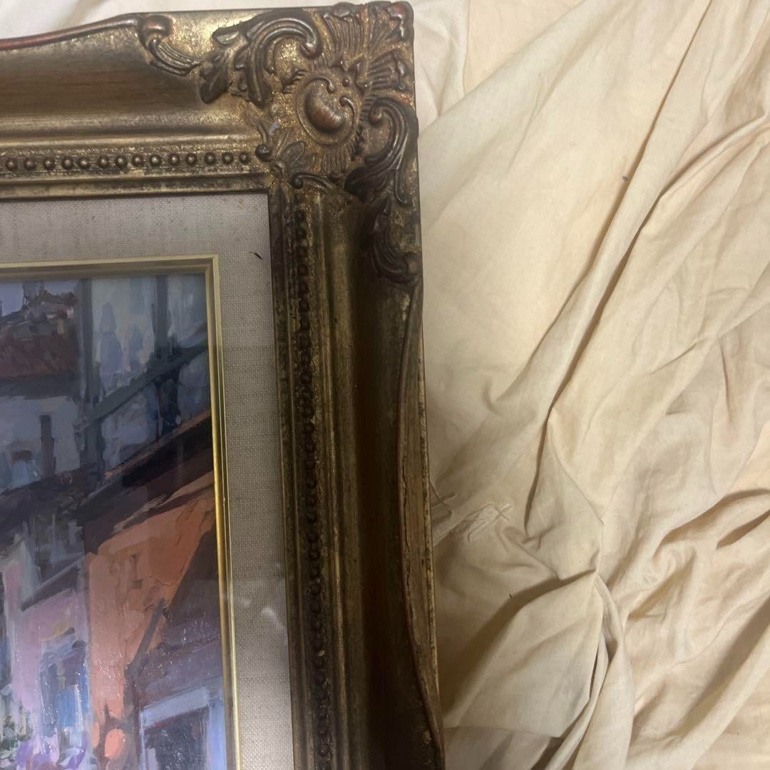 Claudio Simonetti Original Oil Painting Venice Canal F4 Signed Italian Artist - 7