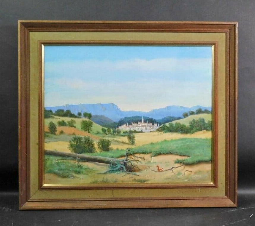JEAN CLAUDE FARJAS Original Painting Oil on Canvas Signed Well Framed (1 of 10)