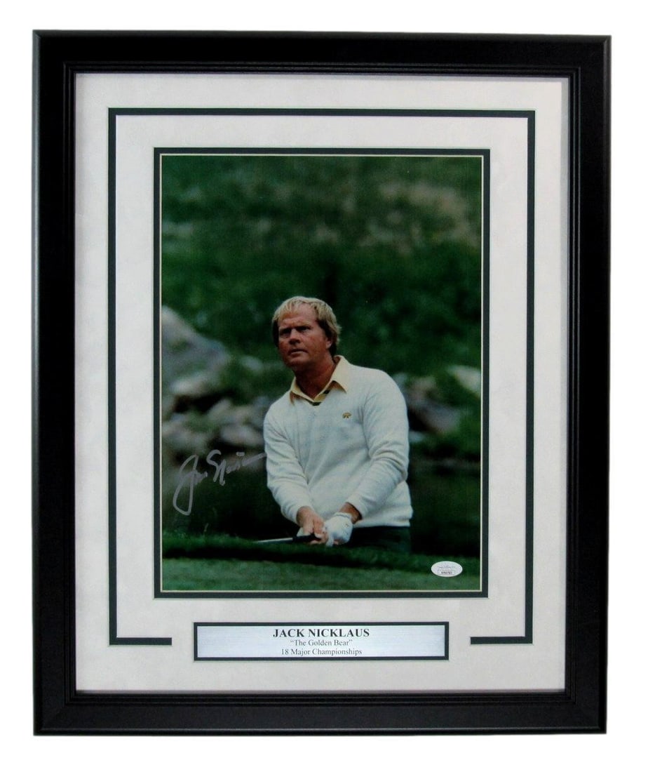 Jack Nicklaus Autographed 11x14 Photo PGA Champion Framed JSA (1 of 4)
