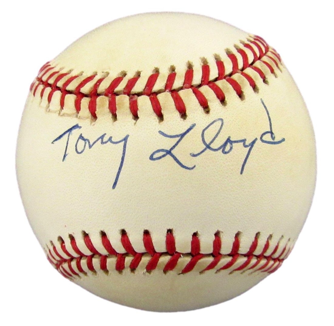 Anthony Tony Lloyd Autographed ONL Baseball Negro League Black Barons JSA 180306: Anthony Tony Lloyd Autographed ONL Baseball Negro League Black Barons JSA 180306 Autographed ONL Baseball by Anthony Tony Lloyd, featuring authentication from JSA, originally from the Birmingham Black