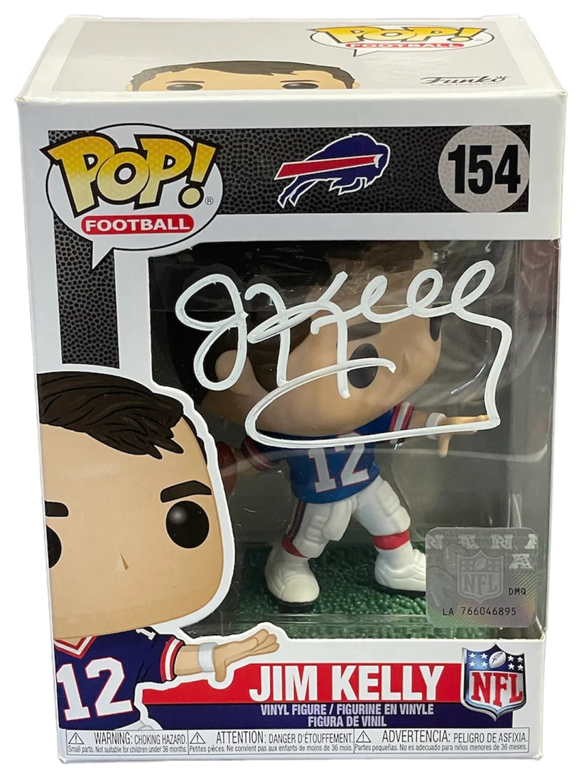 Jim Kelly Autographed Funko Pop (JSA) (1 of 1)
