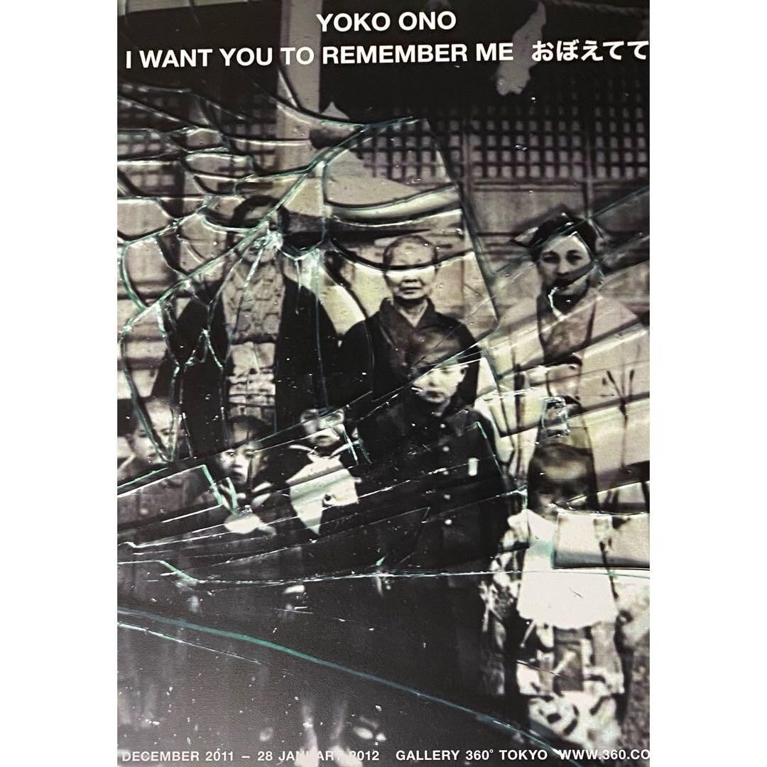 Yoko Ono 2011 "Remember Me" Exhibition Poster Limited to 300: Yoko Ono 2011 "Remember Me" Exhibition Poster Limited to 300 Yoko Ono's 2011 'Remember Me' exhibition poster is an original print on paper, limited to 300 copies, from Japan. Item Specifics: Artist: Y