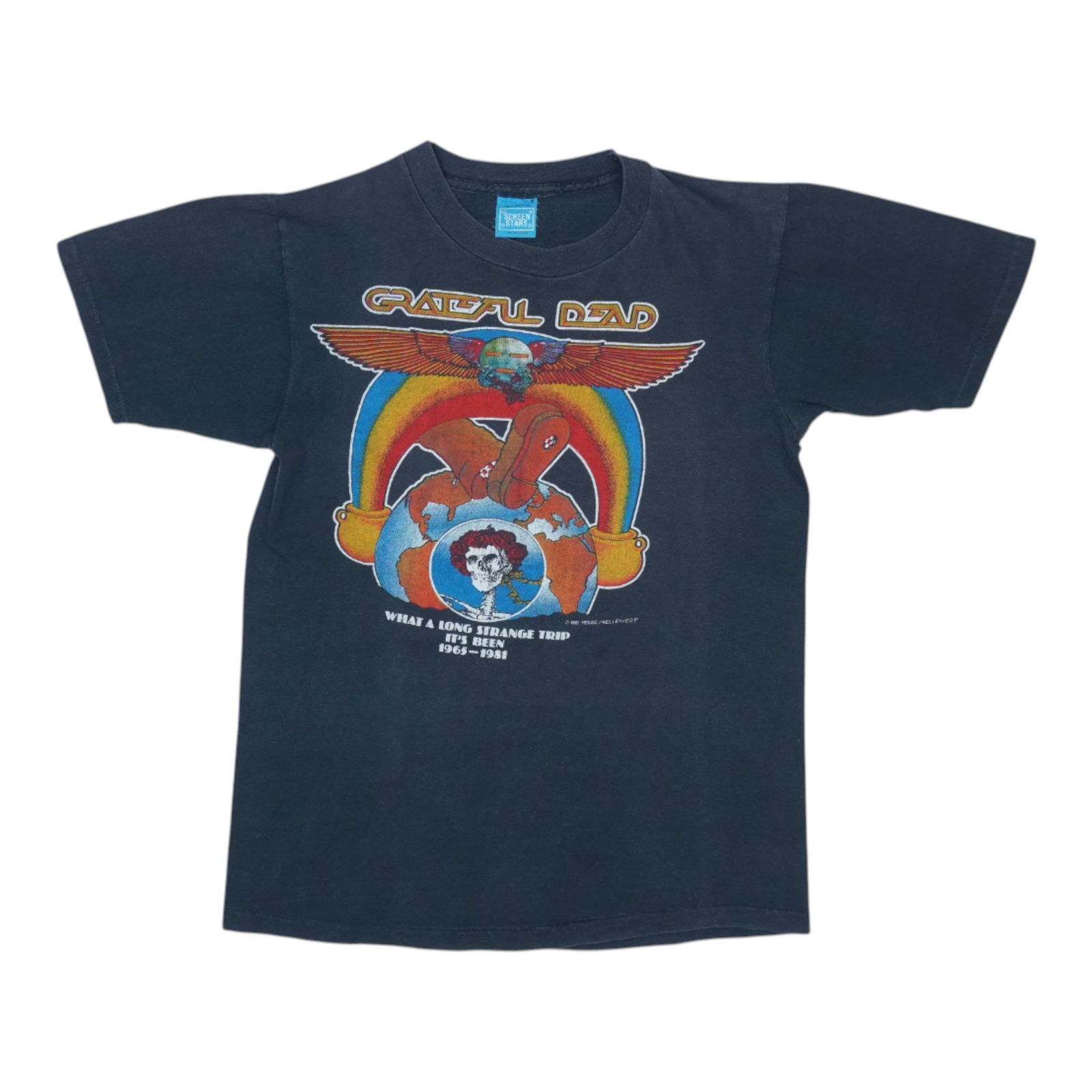 1981 Grateful Dead On The Road Again Tour Shirt (1 of 6)