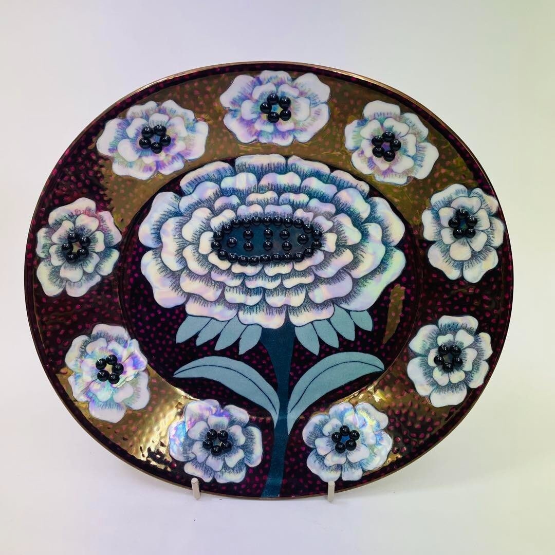 Birger Kaipiainen / Fiori decorative plate (No. 1369) 1983 Limited to 2000 piece (1 of 3)