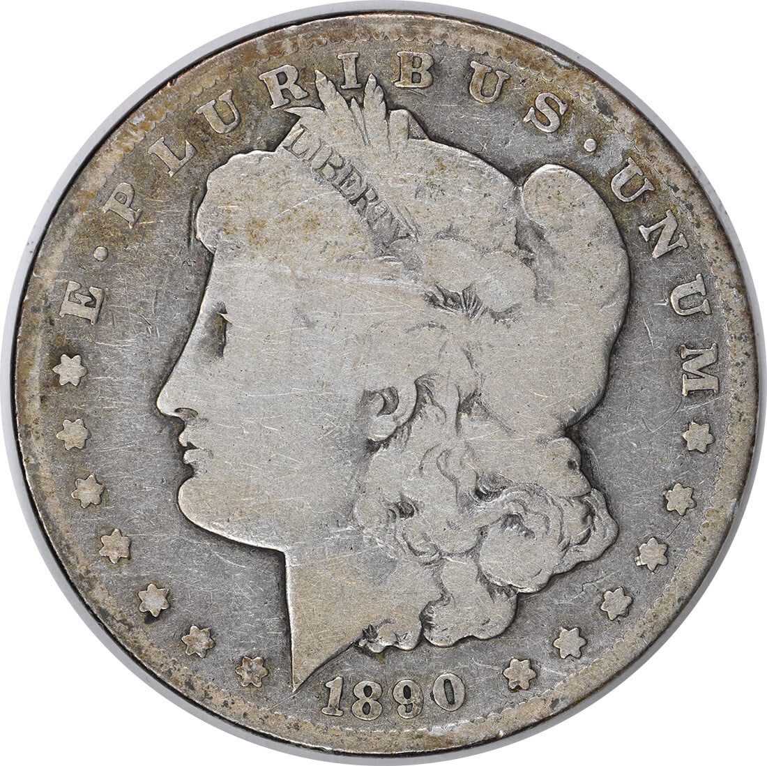 1890-CC Morgan Silver Dollar G Uncertified (1 of 2)