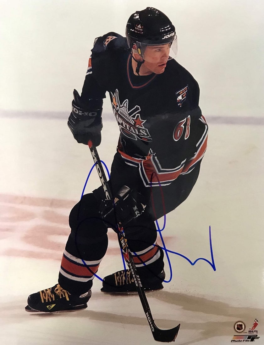Jaromir Jagr Autographed 8x10 Photo Washington Capitals (1 of 1)