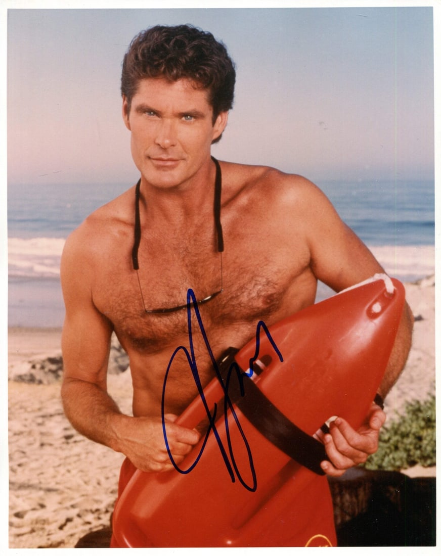 David Hasselhoff Autographed 8x10 Photo (1 of 1)