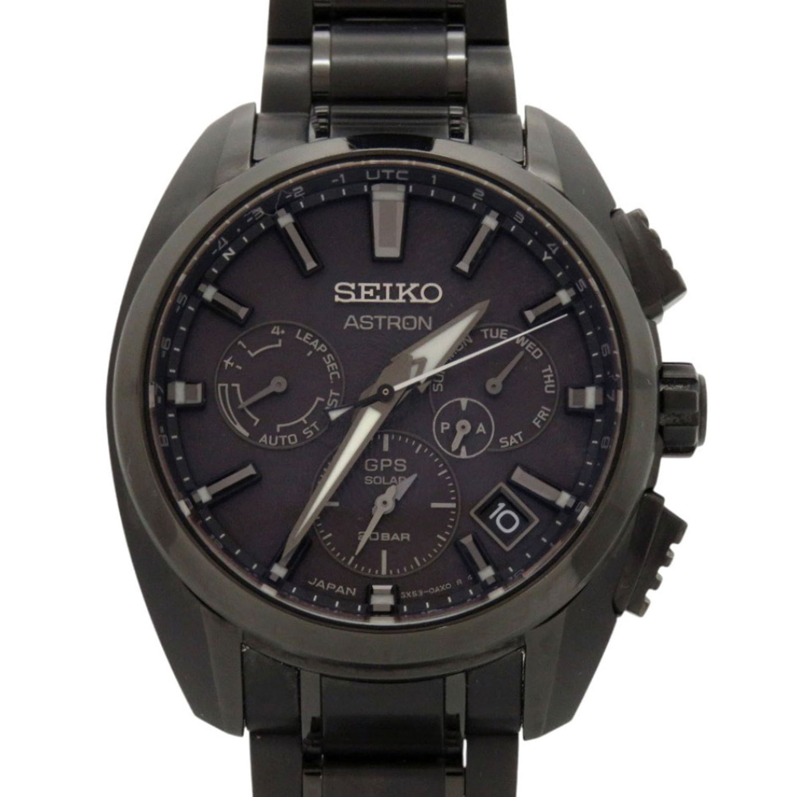 Like New Seiko Astron SBXC069 5X53-0AV0 Titanium Black GPS Solar Radio-Controlled Wristwatch (1 of 7)