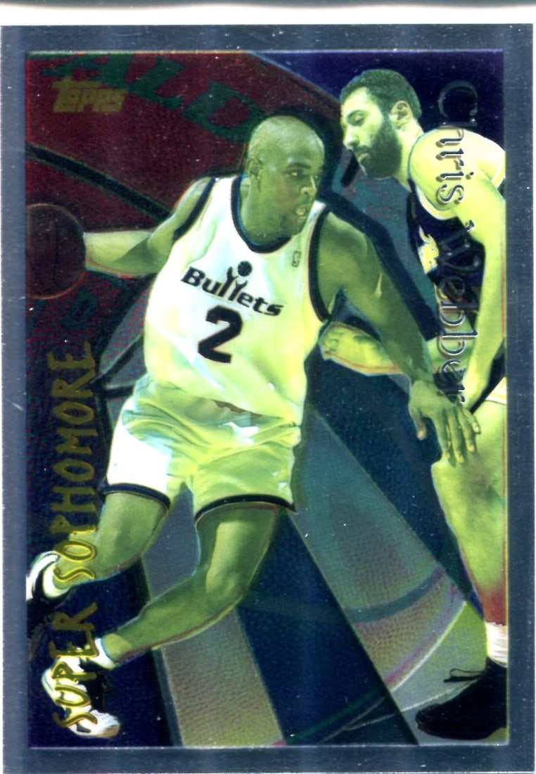 Chris Webber 1995 Topps Card: Chris Webber 1995 Topps Card This listing features Chris Webber 1995 Topps Card. Item specifics are provided below. Item Specifics: Chris Webber 1995 Topps Card Product Disclaimer: Not affiliated