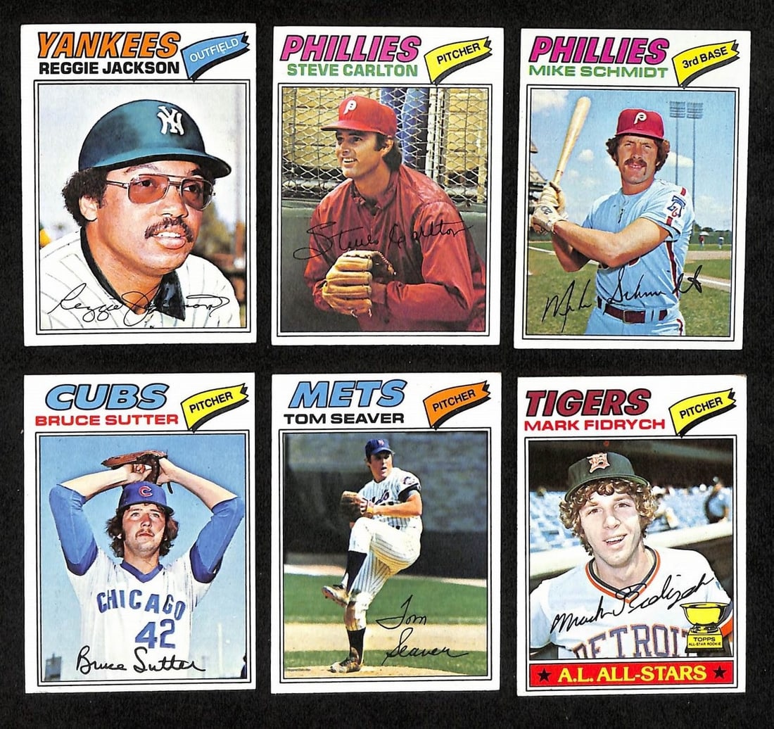 1977 Topps Baseball Complete Set (1-660) Ryan Dale Murphy RC Dawson RC 197618 (1 of 6)