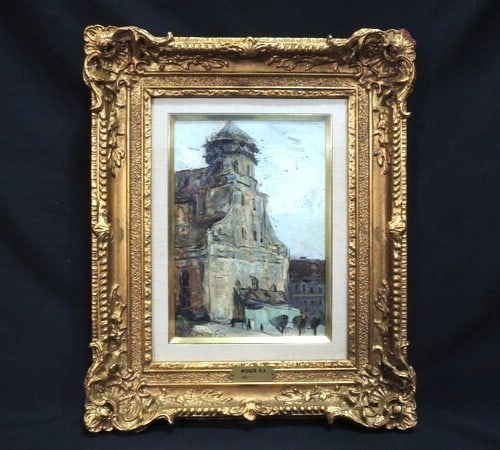 Vladimir Igoshev (1964) Original Oil Painting Old Riga Soviet Impressionism (1 of 10)