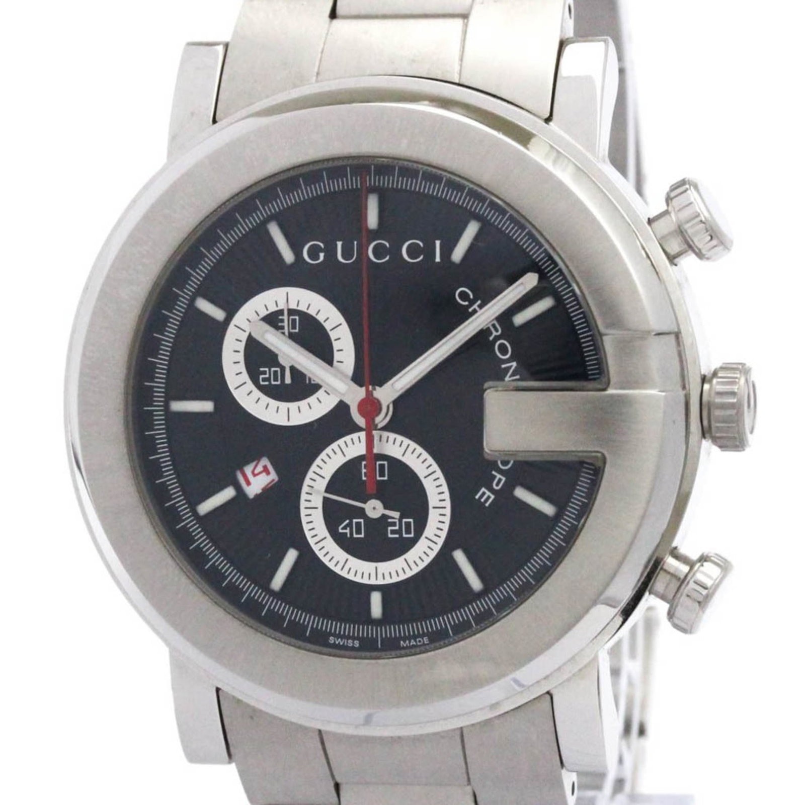 GUCCI G-Chrono Quartz Stainless Steel (1 of 9)